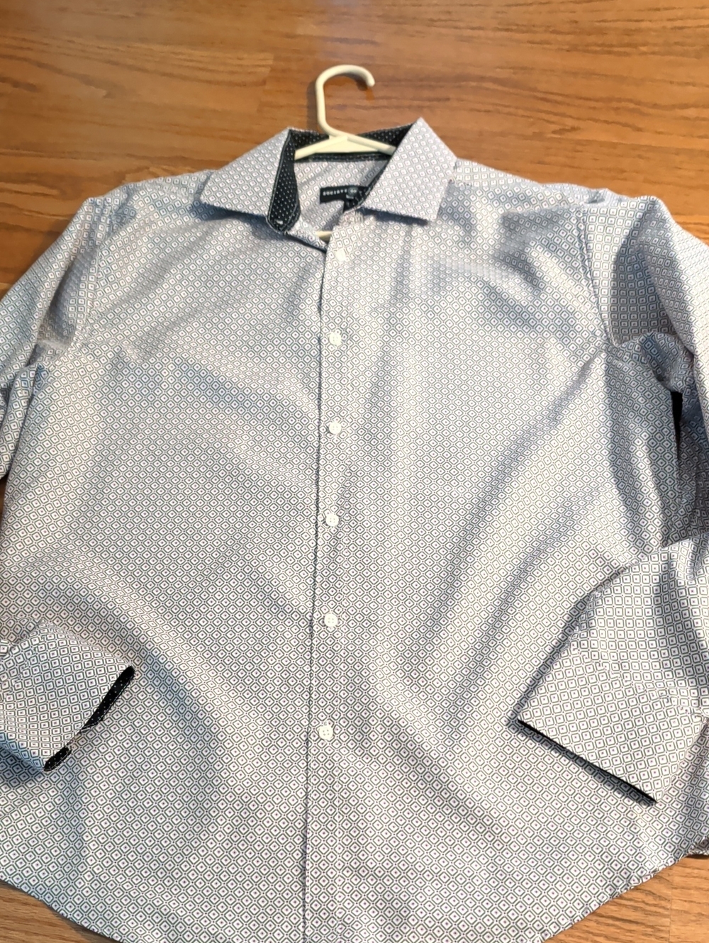 Men's Geometric Dress Shirt